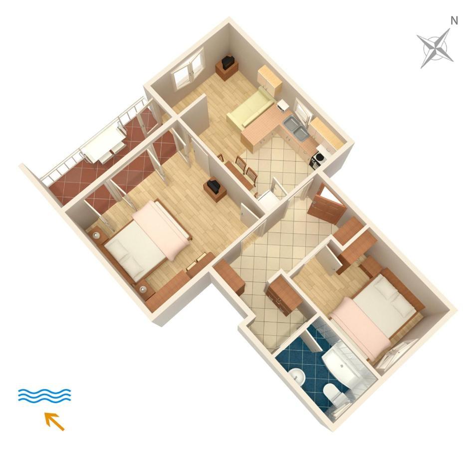 Apartments With A Parking Space Punat, Krk - 5410 المظهر الخارجي الصورة